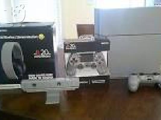 20th Anniversary Playstation 4 Bundle (controllers, Headset, Disc